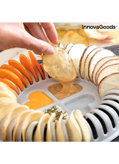 Set For Making Crisps In The Microwave With Mandolin &amp; Recipes Chipit V0103369