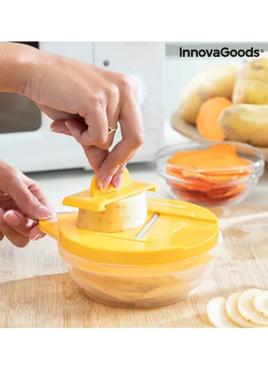 Set For Making Crisps In The Microwave With Mandolin &amp; Recipes Chipit V0103369