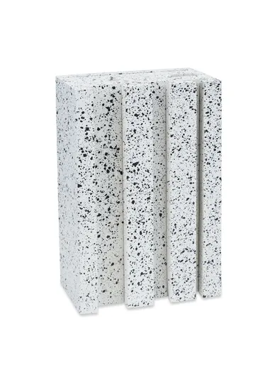 7pcs Stainless Steel Kitchen Knife Set With Scissors, Sharpener &amp; Stand - White