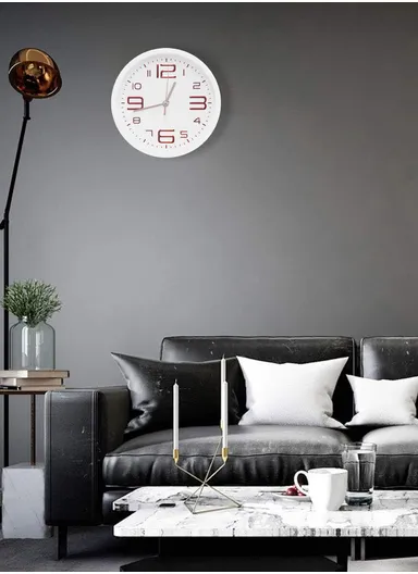 23cm Compact &amp; Stylish Wall Clock Modern Design for Any Room 612AJ3BH