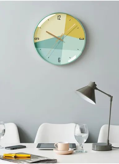 30cm Modern Minimalist Battery-Operated Wall Clock Stylish Design, with Long-Lasting Performance &amp; Smooth Plastic Frame