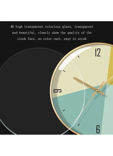 30cm Elegant Modern Wall Clock Stylish, Durable &amp; Battery Operated 8021M