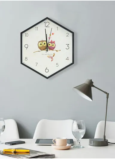 30cm Modern Decorative Wall Clock Stylish, Durable &amp; Battery Operated 925