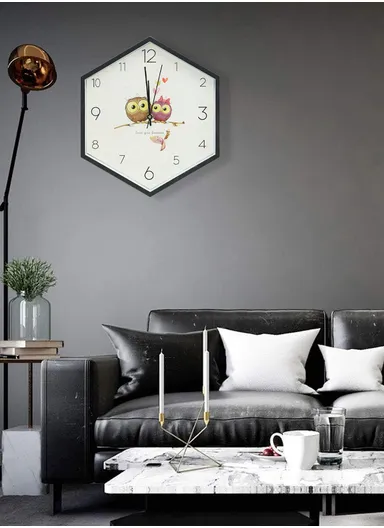 30cm Modern Decorative Wall Clock Stylish, Durable &amp; Battery Operated 925