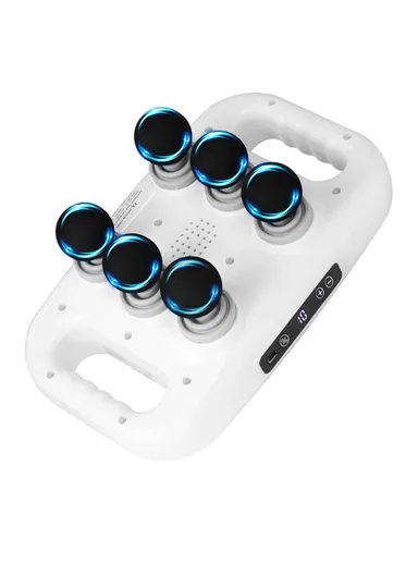 30W Advanced Deep Tissue Muscle Massager with 6 Interchangeable Heads &amp; Adjustable Frequencies