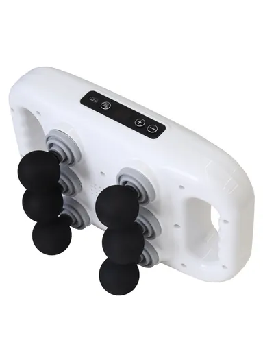 30W Advanced Deep Tissue Muscle Massager with 6 Interchangeable Heads &amp; Adjustable Frequencies
