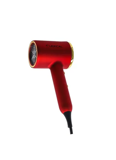 1600W Travel Hair Dryer with 2 speeds &amp; 3 Adjustable Temperature levels LHD-5020 - Red