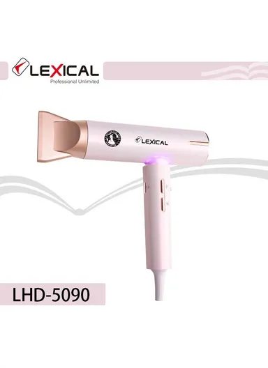 1800W Professional Foldable Hair Dryer With 2 Temperatures &amp; Speed Controls LHD-5090