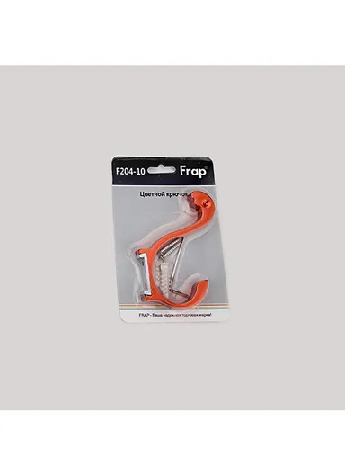 1 Piece Aluminum Towel Holder, Wall Mount For Bathrooms Kitchens, Laundry Rooms, Patios, Hotels &amp; Spas F204-10 (L10 x W8)cm - Orange