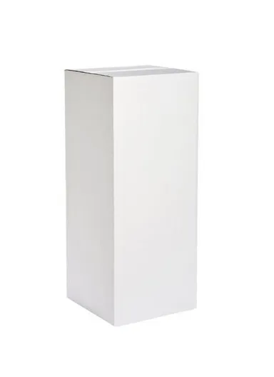 Geometric Metal Plant Stand, Bucket Rack Wrought Iron For Home, Desktop, Balcony, Office &amp; Hotel (W30 x D30 x H70)cm - Gold &amp; Black