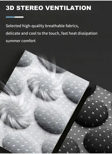 2-Pieces Universal Car Seat Cushion Protector - Set for 2 Seats, Car Seat Cooler Pad, Ultra Comfort Car Seat Protector, Fluffy Front Car Seat Protector (L112 x W48)cm - Grey