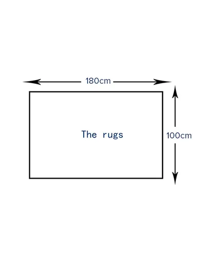 180x100cm Faux Sheepskin Rug, Soft Carpet Room, Long Hair Bedside Mat, Fluffy Rug for Bedroom, Living Room &amp; Couch - White/Brown