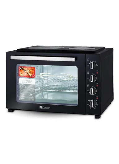 1800W 48L Double Glass Electric Oven With Hob DH-07850