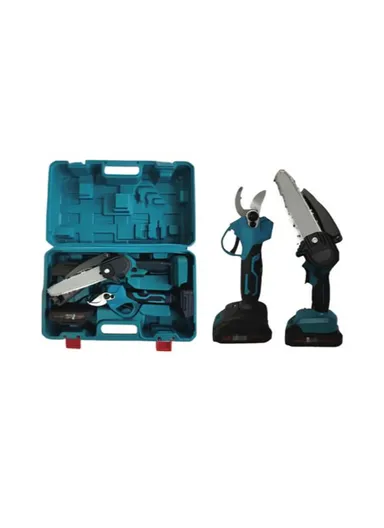 6" 500RPM 600W Electric Saw With 2000RPM 25mm Max Cutting Electric Scissors &amp; 2 Batteries