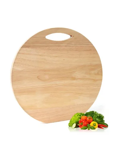 Wooden Cutting Board For Chopping (L37 x W38 x H2)cm
