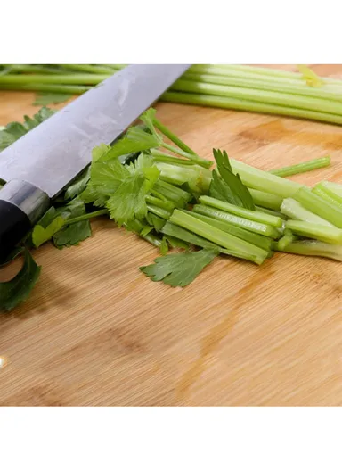 Wooden Cutting Board For Chopping (L37 x W38 x H2)cm