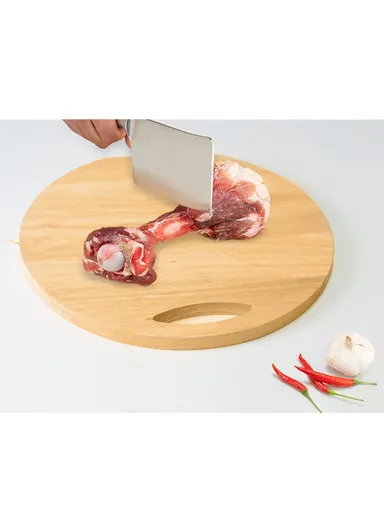 Wooden Cutting Board For Chopping (L37 x W38 x H2)cm