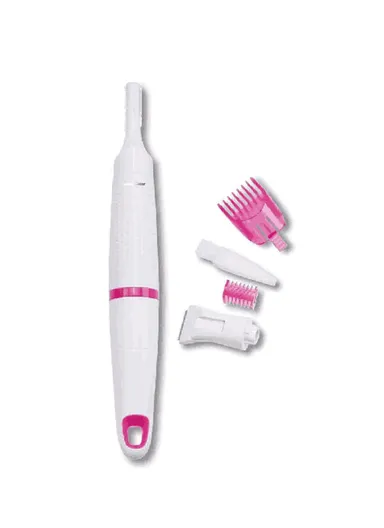 Sensitive Mini Touch Hair Trimmer &amp; Shaver With 4 Attachments