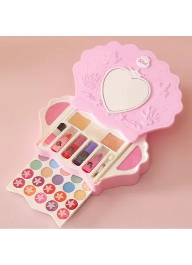 New Girls Snow White Mermaid Princess Cosmetics Toy With Box Kids Princess Fashion Play House Gift 6940176634002