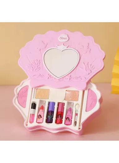 New Girls Snow White Mermaid Princess Cosmetics Toy With Box Kids Princess Fashion Play House Gift 6940176634002