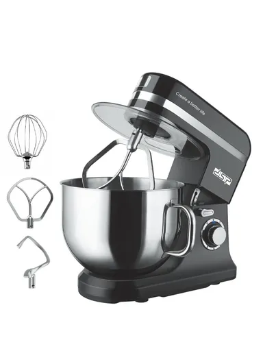 1800W 12L 3-in 1 Stand Mixer Bowl With 6 Speeds, Pulse Function &amp; 3-Accessories KM3078 