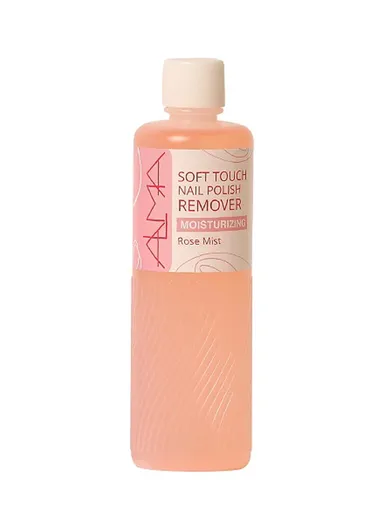 125ml Soft Touch Moisturizing Nail Polish Remover - Rose 