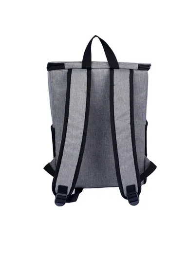 20L Cooler Backpack Waterproof Ice Chest Backpack, Soft Insulated Leak Proof for Camping, Beach, Fishing, Picnic, Lunch, Travel, Outdoor (W30 x D18 x H40)cm - Grey