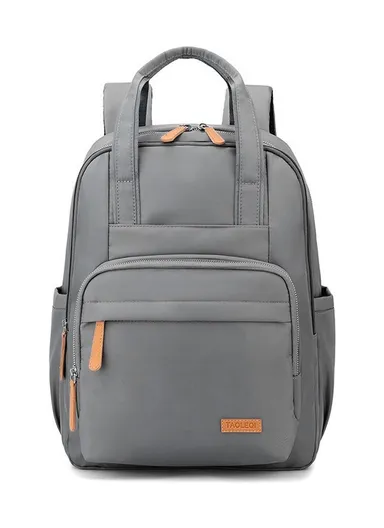 14" Large Capacity Travel Backpack Fashionable Work Backpack Simple &amp; lightweight College Student School Bag (W30 x D16 x H40)cm - Grey