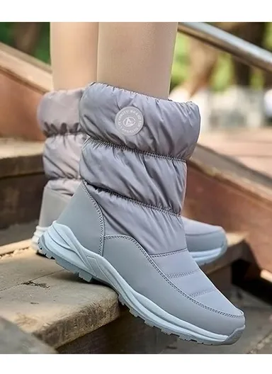 Anti-Slip Snow Boots For Women - Grey