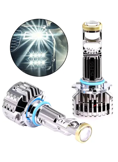 3200LM 30W H4 High/Low Brightness LED Headlight Waterproof IP65 With Glove