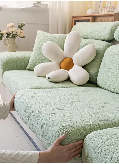 Premium Polyester Pillow Cover Soft, Elastic &amp; Stain-Resistant With Zipper Closure – Dark Grey (L45 x W45)cm