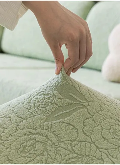 Premium Polyester Pillow Cover Soft, Elastic &amp; Stain-Resistant With Zipper Closure – Beige (L45 x W45)cm