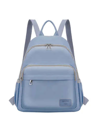 Multifunctional Large Capacity Modern Mommy Bag Backpack for Baby Essentials Mother Baby (W25 x D12 x H32)cm - Blue