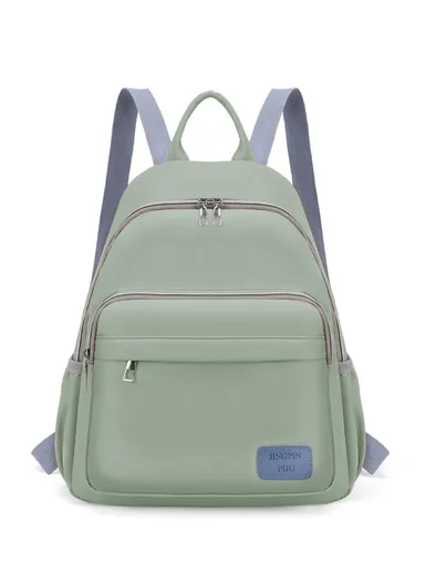 Multifunctional Large Capacity Modern Mommy Bag Backpack for Baby Essentials Mother Baby (W25 x D12 x H32)cm - Green