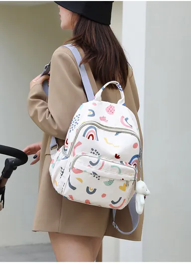 Large Capacity, Baby Diaper Bags, Stylish Maternity Bag for Mom &amp; Travel (W27 x D17 x H38)cm - Style1