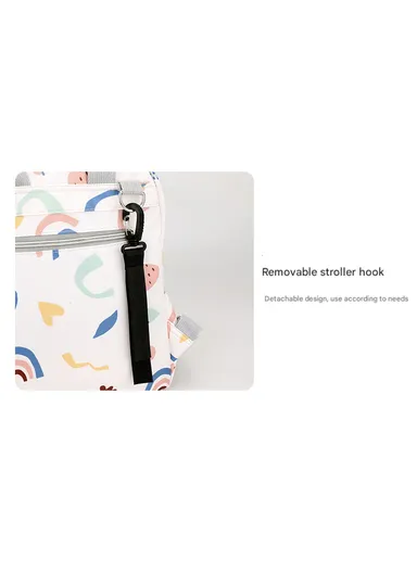 Large Capacity, Baby Diaper Bags, Stylish Maternity Bag for Mom &amp; Travel (W27 x D17 x H38)cm - Style2