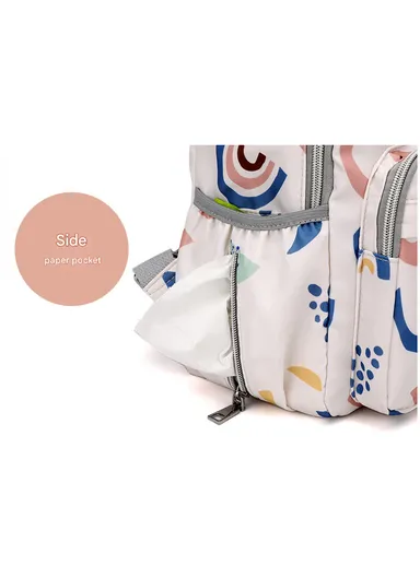 Large Capacity, Baby Diaper Bags, Stylish Maternity Bag for Mom &amp; Travel (W27 x D17 x H38)cm - Style2