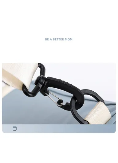 Mother &amp; Baby Backpack, Multi-Function, large Capacity, Portable, All-fashion, Single Shoulder Crossbody (W23 x D13 x H23)cm - Blue