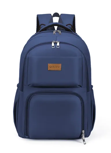 Diaper Bag Multi-Function Waterproof Travel Backpack Nappy Bags Large Capacity Stylish and Durable for Baby Care (W30 x D18x H43)cm - Navy