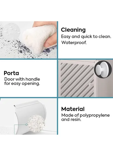 Heavy-Duty Durable DIY Portable Closet Wardrobe Bedroom Storage Organizer with 2 Open Cubes (W110 x D37 x H148)cm - Black