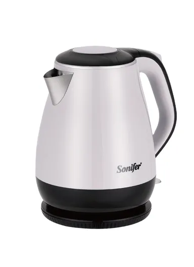 1500W 1.7L Electric Kettle with Stainless Steel Heating Element &amp; 360-degree Rotational Base SF-2114