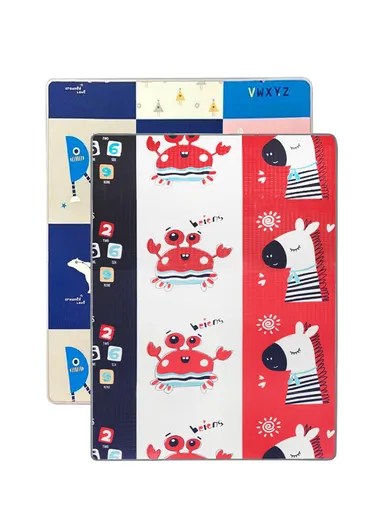 BEST QUALITY XPE Interactive Playmat Double Side Waterproof, Anti-Slip For Kids J20181 (L200 x W180 x T1)cm - Style3
