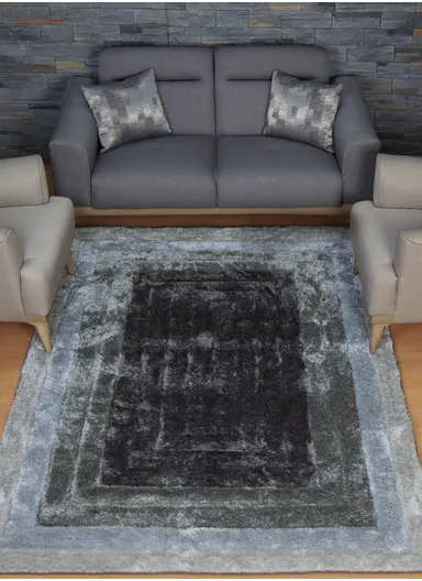 165x230cm Skid Resistant Polyester Carpet with Heavy Backing 