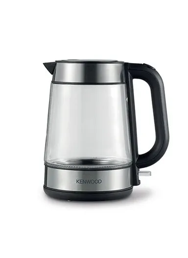 Kenwood Glass Kettle 1.7L Cordless Electric Kettle 2200W with Auto Shut-Off &amp; Removable Mesh Filter