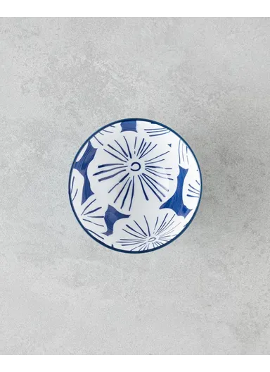 Ophelia Porcelain Bowl 14 cm Blue-White