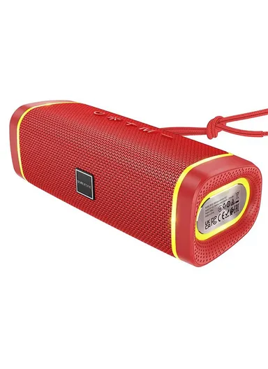 Portable Bluetooth Speaker, Ideal for Music Streaming &amp; Calls BR32 - Red