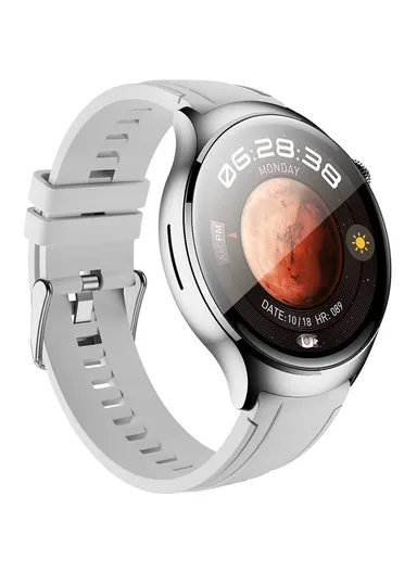 300mAh Waterproof Smart Watch Borofone BD7 - Silver