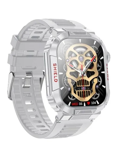 Smartwatch  Stylish Design Advanced Features for Everyday Life Borofone BD9 - Silver