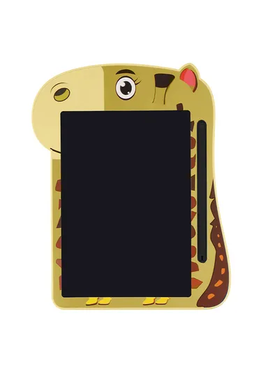 9-Inch LCD Writing Tablet For Kids Reusable Doodle Board With Pressure-Sensitive Technology - Gold