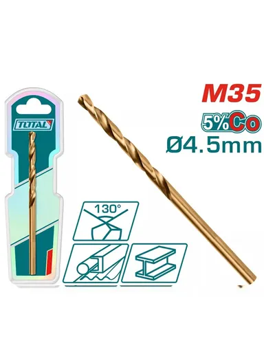 4.5mm High-Speed Steel Bit M35 HSS